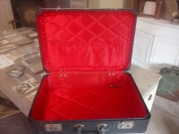 Oude brocante koffer nr 102