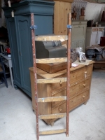 Oude houten ladder nr 2