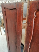 2 oude biedermeier luiken ( deuren )