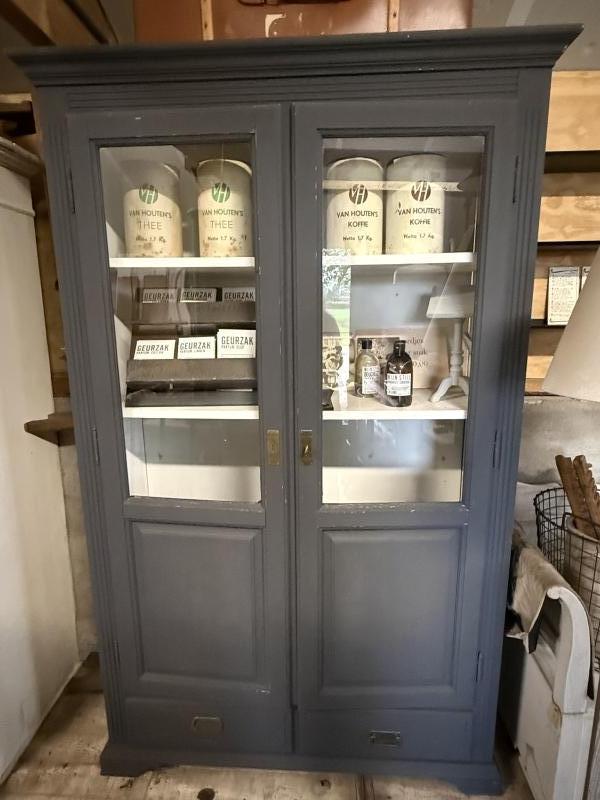 Vintage brocante buffetkast