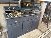 Prachtig brocante dressoir