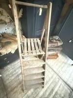 Vintage houten trap / ladder (nr 5)
