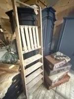 Vintage houten trap / ladder (nr 5)