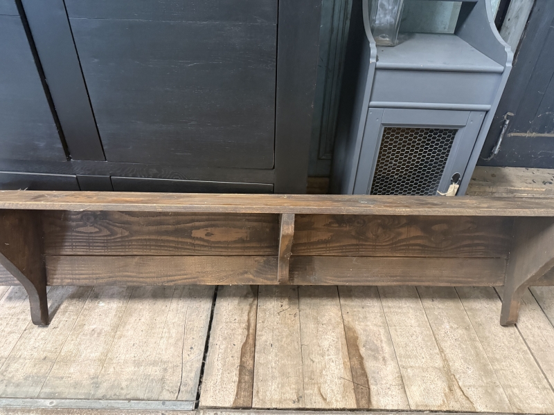 Houten landelijke kapstok