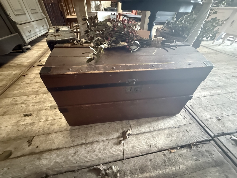 Prachtige antieke kist