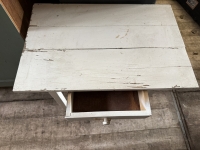 Vintage bijzettafel met lade