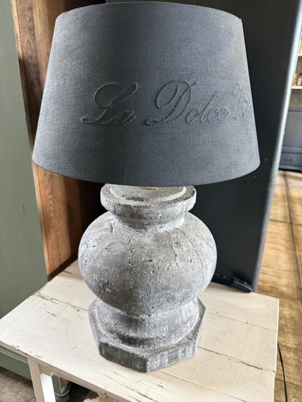 Landelijke kruiplamp incl kap